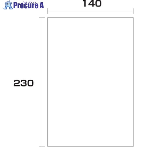 グリーンクロス ポリエチレン袋 厚み0.06 1000枚 140幅x長さ230mm 6300004988 1式 ■▼244-5571 ※個人宅様送り不可