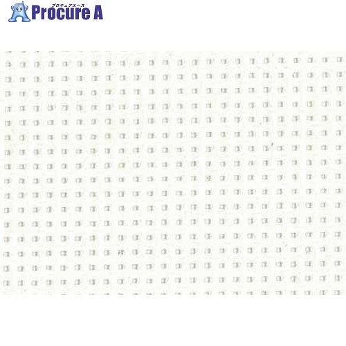 グリーンクロス 防炎メッシュシート1類 ホワイト(メーター枠)0.9×5.1m UK-333 6300008919 1枚 ■▼252-9921