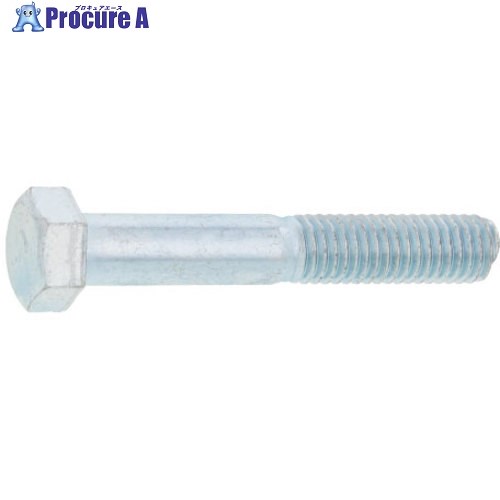 SUNCO 三価ホワイト 7)小型六角BT 半ねじ 馬場(BB) 8×90 (100本入) B0-00-751V-0080-0900-03 1箱 ■▼254-1552 【送料都度見積】