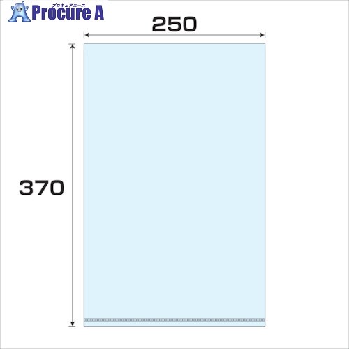 グリーンクロス ポリプロピレン袋(PP)厚み0.05 500枚 幅250x長さ370mm 6300008010 1S ■▼256-1555 ※個人宅様送り不可
