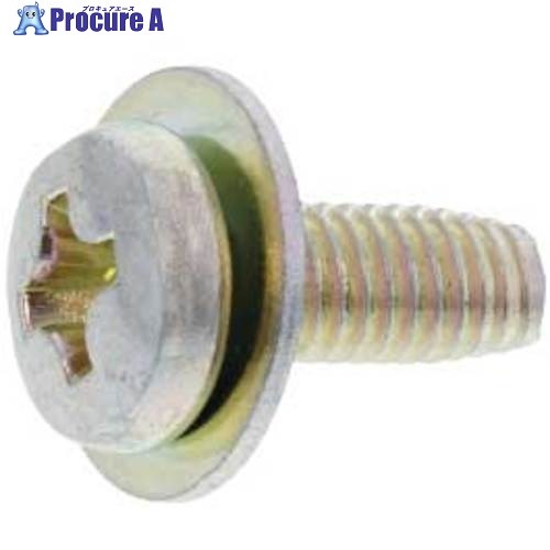 SUNCO 三価ホワイト SタイプバインドP＝1 3×6 (2000本入) 30-00-7401-0030-0060-03 1箱 ■▼262-0833 【送料都度見積】