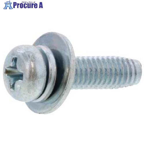 SUNCO 三価ホワイト SタイプナベP＝3 5×20 (400本入) 30-00-7003-0050-0200-03 1箱 ■▼262-5587 【送料都度見積】