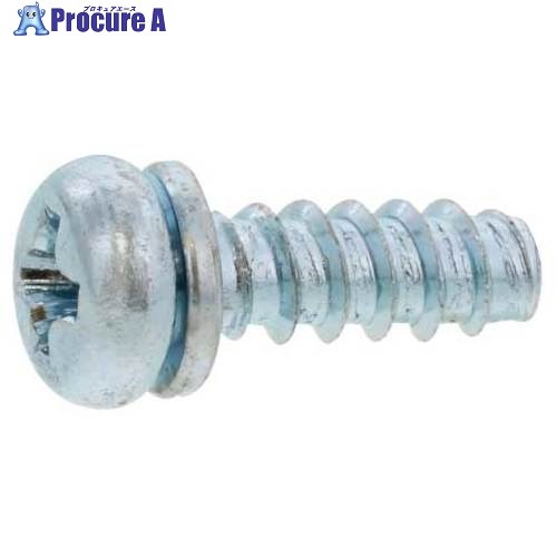 SUNCO 三価ホワイト BタイプナベP＝2 3×8 (2000本入) 30-00-8002-0030-0080-03 1箱 ■▼262-7156 【送料都度見積】