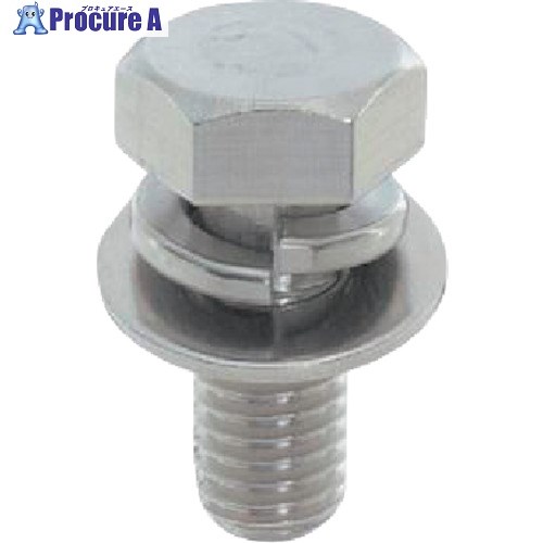 YAHATA 座金組込トリーマボルト P-3 ステンレス M8×45 (100本入) 4580141797541 1箱 ■▼269-2359 【送料都度見積】