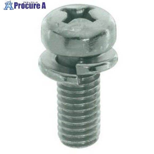 YAHATA ナベ組込ねじ P-2 三価クロメート M3×5 (6000本入) 4580172745351 1箱 ■▼337-0610 【送料都度見積】