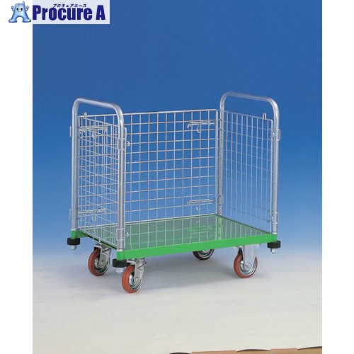 カンベ 網付き台車 メッシュパックロール 621B 621B 1台 ■▼337-7254 【送料都度見積】