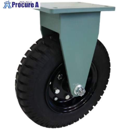 ヨドノ ノーパンクタイヤ 固定車付 車輪径408mm ALTK4.00-8 1個 ■▼345-7045 【送料都度見積】