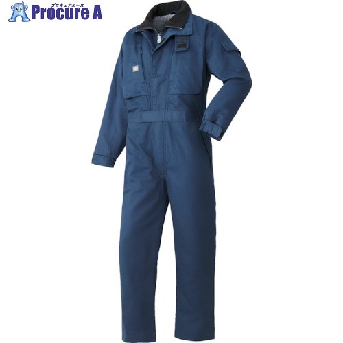 AUTO-BI AW(秋冬)モデル 防寒つなぎ服790-001ネイビーブルー-5L 790-001-5L 1着 ■▼347-9404 【送料都度見積】