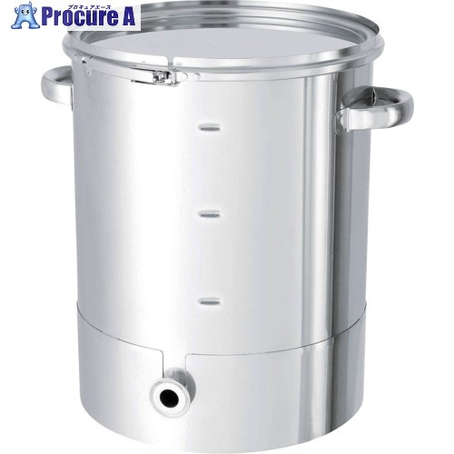 MONOVATE 片テーパー型密閉容器目盛付 バンド式 200L KTT-CTL-M-565H 1個 ■▼364-2735