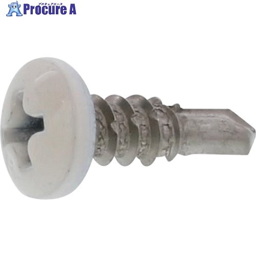 SUNCO ホワイト SUS410ピアスPAN 5 X 40 (500本入) 50-03-1000-0050-0400-A0 1箱 ■▼389-1588 【送料都度見積】
