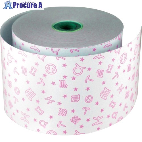 グリーンクロス ファンシーレジ用紙 58mm幅 星座 ピンク 20巻入り 6300028055 1S ■▼392-8792 ※個人宅様送り不可