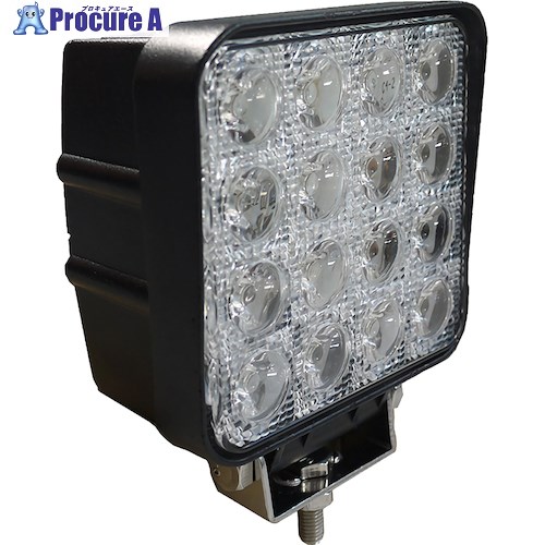 グリーンクロス LED作業灯 48W 角型 60° 4000LM LD48 6300031439 1台 ■▼426-5412 ※個人宅様送り不可