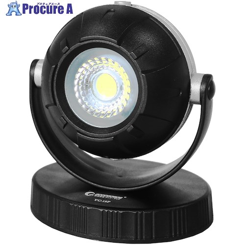 グリーンクロス 充電式LED 10W 地球儀デザイン USB出力 台座式 磁石付き YC-19P 6300031459 1台 ■▼426-5442 ※個人宅様送り不可