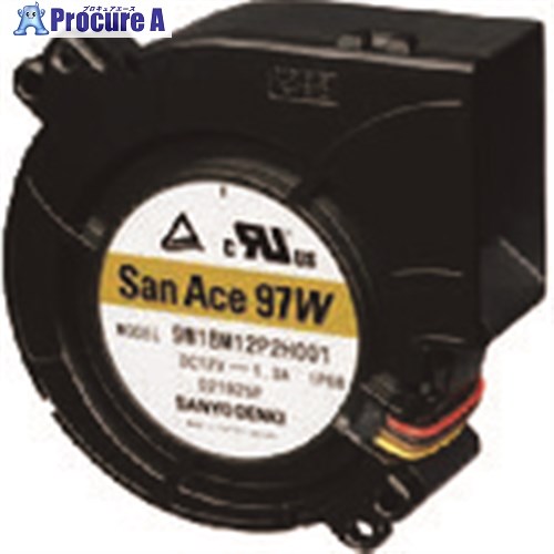 SanAce 防水ブロア(97×33mm DC24Vーリード線仕様) 9W1BM24P2H001 1台 ■▼430-8397 【送料都度見積】