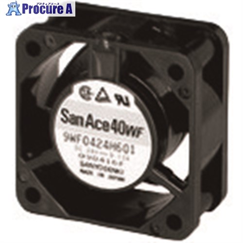 SanAce 防油ファン(40×20mm DC24Vーリード線仕様) 9WF0424H601 1台 ■▼430-8428 【送料都度見積】