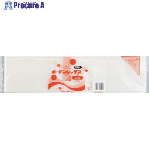 福助 ボードンレックス#20NO.3 穴なし 100枚入 0454176 60袋 ■▼432-5157 【送料都度見積】 15,254円