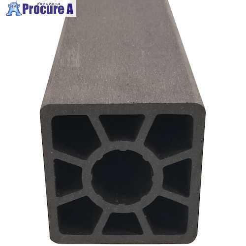 サンセルフ ウッドデッキ90mm 支柱材 ポスト材2本セットブラック色 2-TS BLACK*2 1S ■▼455-2682 【送料都度見積】 ※車上渡し 9,552円