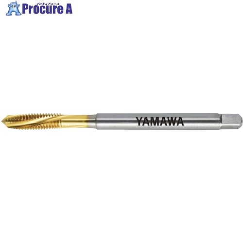 ヤマワ ロング高速用通り穴用スパイラルタップ LS-F-SL L100 P2 M5X0.8 LS-F-SL-F-P2-100-M5X0.8 1本 ▼468-8063 ●MA515