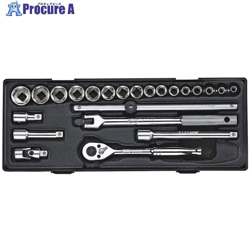 JTC 9.5mm 23PCSソケットセット JTCK3231 1S ■▼471-5251