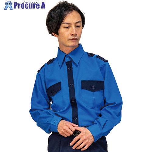 岡潮 警備シャツ 2720(秋冬)ユニセックス 3L 2720-3L 1着 ■▼476-1252 【送料都度見積】