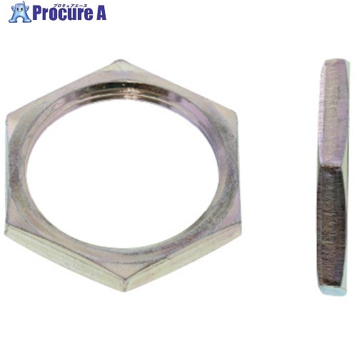 SUNCO ニッケル 管用ナット P＝0.75 M6X8X1.5 (2000本入) N0-00-0611-0060-0815-05 1箱 ■▼501-7054 【送料都度見積】