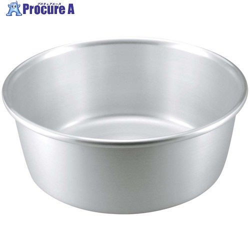 EBM アルマイト ニュー洗桶 40cm 1525280 1個 ■▼501-8265 【送料都度見積】