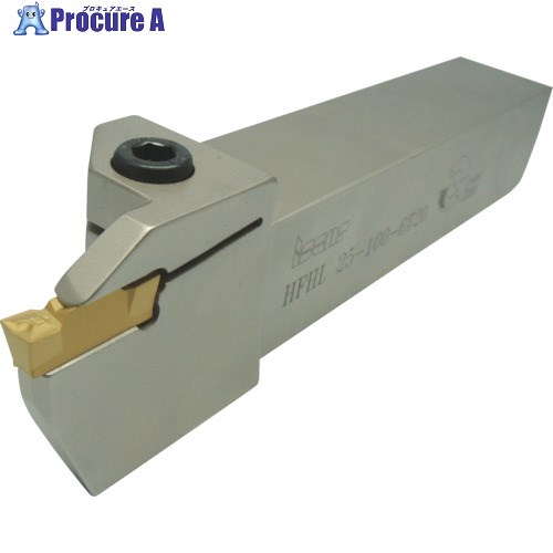 イスカル ヘリフェース 端面溝入れ加工用ホルダー HFHR/L-T HFHL 25-25-4T12 1個 ■▼518-3782 【送料都度見積】 ●O585