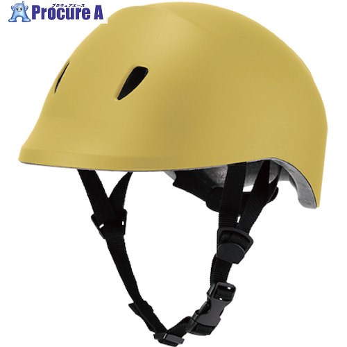 グリーンクロス 自転車用ヘルメット ドルフィン S/M マスタード 6300039008 1個 ■▼538-7548 ※個人宅様送り不可