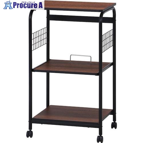 不二貿易 レンジワゴン FBC-03-2 BK/BR 15423 1個 ▼543-0491