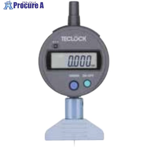 TECLOCK 普及型デジタルデプスゲージ DMD-2500S2 1個 ■▼555-0461 【送料都度見積】