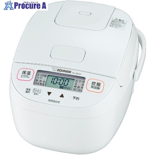ZOJIRUSHI 小容量マイコン炊飯ジャー NL-BE05-WZ 1台 ■▼556-9949 【送料都度見積】