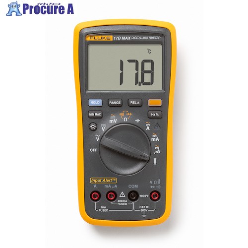 FLUKE デジタルマルチメーター FLUKE-17B MAX KIT 1個 ▼562-4131