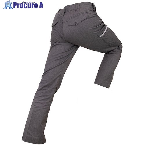 岡潮 スタイリッシュワークパンツ(伸縮性ストレッチ)カーゴスラックス 4L 8204-4L 1本 ■▼579-0552 【送料都度見積】