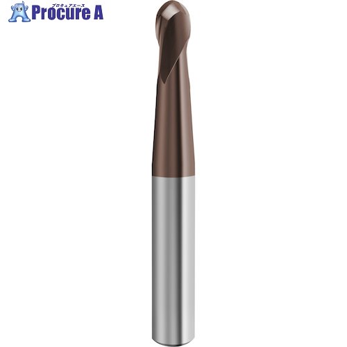 GUHRING 2枚刃ボールエンドミル G-Mold 65 Bエクストラロング 10mm 6834 10.000 1本 ■▼583-8474 【送料都度見積】