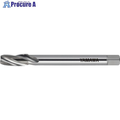 ヤマワ ロングシャンク管用テーパねじ用スパイラルタップ長ねじ形 LS-SP-PT L100 3/8-19 LS-SP-PT-100-3/8-19 1本 ■▼596-0989 【送料都度見積】 ●MA515