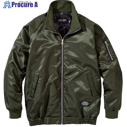 HOOH ライトジャケット 6L カーキ 2900-6L-38 1着 ■▼597-4787 【送料都度見積】