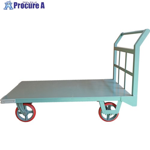 ヨドノ 片袖運搬車 1200x750仕様 FCD車輪付 NO.25-FCD 1台 ■▼601-4564 【送料都度見積】 55,695円