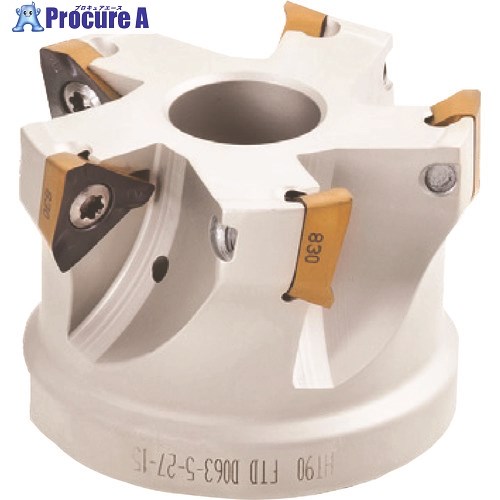 イスカル ヘリ3ミル フェースミル HM390 FTD-15 HM390 FTD D050-3-22-15 1本 ▼620-9408 ●O585