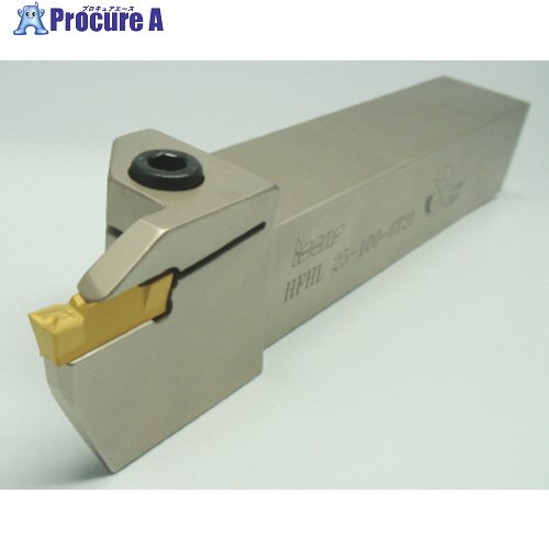 イスカル ヘリフェース 端面溝入れ加工用ホルダー HFHR/L-T HFHL 25-25-3T12 1個 ■▼624-3291 【送料都度見積】 ●O585