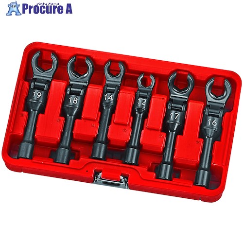 JTC 6PCS フレキシブルオープンエンドレンチセット JTC6707 1個 ■▼653-3698