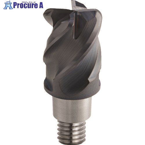 三菱 4枚刃高能率加工用 超硬制振ラジアスヘッド10mm (コート品) EP6120 IMX10C4FV100R20010 EP6120 1個 ▼668-6222 ●SI517