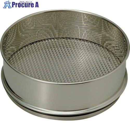 KOKUGO 試験用ふるい φ300×100Hmm 目開き3.35mm フラットトップ金網 101-80904 1個 ■▼684-5656 【送料都度見積】