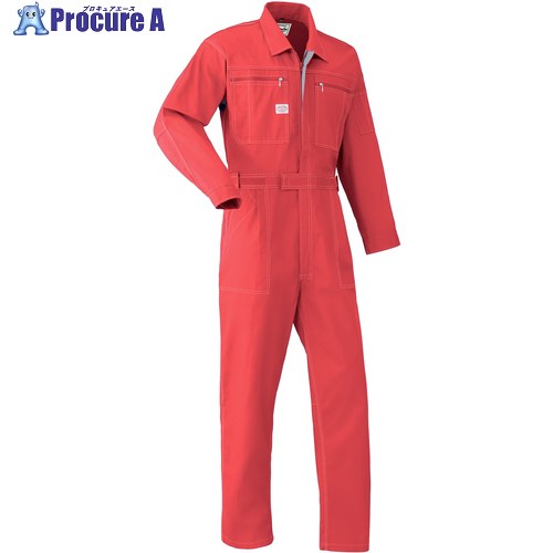AUTO-BI AW(秋冬)モデル つなぎ服5950-005レッド-L 5950-005-L 1着 ■▼695-8895 【送料都度見積】