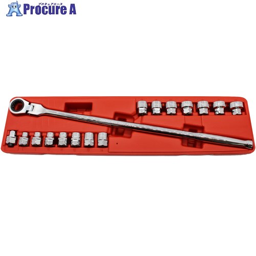JTC 9.5mm 16PCS 超ショートソケットセット JTC7310 1個 ■▼701-2692