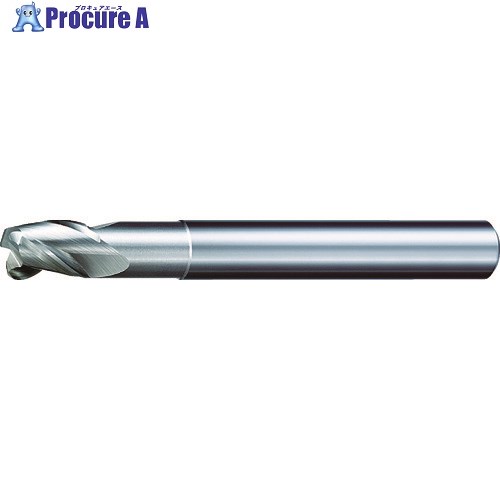 三菱K 3枚刃アルミ加工用 超硬スクエアエンドミルショット刃長(S)12mm C3SARBD1200N0300R100 1本 ▼715-4810 ●SI517