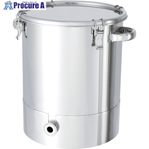 MONOVATE ステンレスタンク片テーパー型クリップ式密閉容器 35L KTT-CTH-36 1個 ▼751-6011