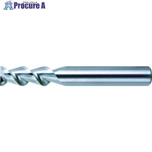 三菱 2枚刃アルミ加工用 超硬スクエアエンドミルミディアム刃長(M)10mm C2MHAD1000 1本 ■▼759-7568 【送料都度見積】 ●SI517