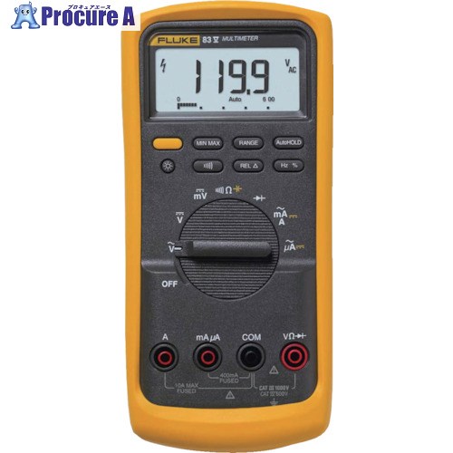 FLUKE 工業用マルチメーター83-5(平均値) 83-5 1台 ▼765-7480