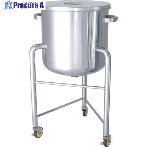 MONOVATE ステンレスタンク鏡板型汎用容器脚付35L DT-ST-L-36 1個 ■▼814-7056