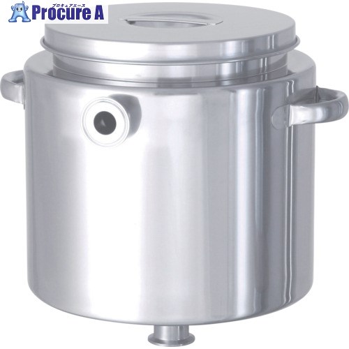 MONOVATE ステンレスタンクホッパー型ジャケット容器35L HT-ST-J-36 1個 ■▼814-7121